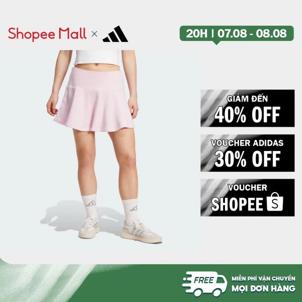 [Duy nhất 8.8 - VOUCHER 30%]adidas Phong cách sống Chân Váy Seasonal Essentials 3-Stripes Nữ Hồng JM1921