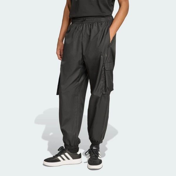 adidas Phong cách sống Quần Dệt City Tech Utility Nam Đen JX7186