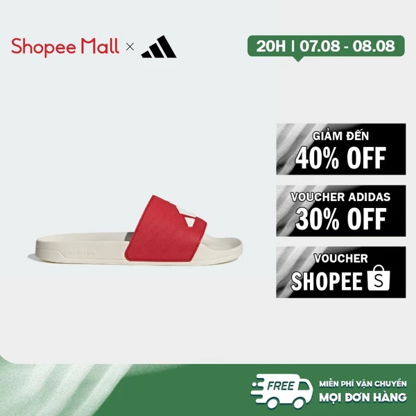 [Duy nhất 8.8 - VOUCHER 30%]adidas Phong cách sống Dép đi bơi adilette Unisex Đỏ JR0675