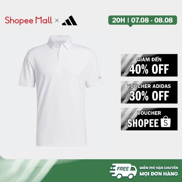 [Duy nhất 8.8 - VOUCHER 30%]adidas Đánh gôn Áo Polo Go-To Nam trắng HR7978