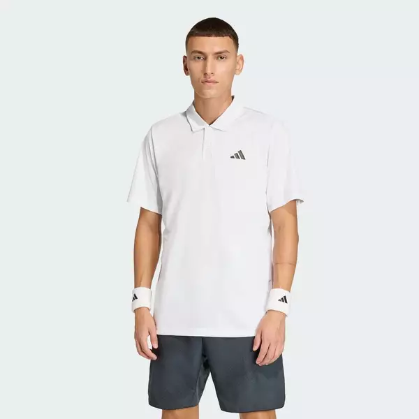 adidas Quần vợt ÁO POLO GRAPHIC CLIMACOOL CÂU LẠC BỘ TENNIS Nam trắng JY9595