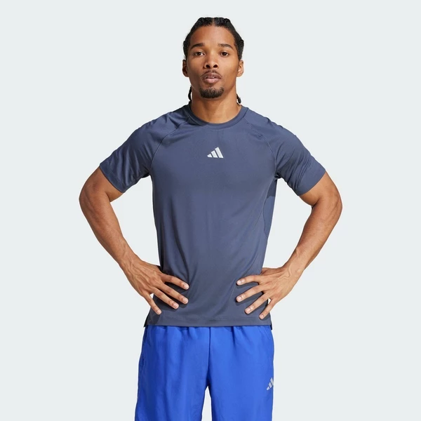 adidas Gym & Training Áo Thun Tập Gym Nam Màu xanh da trời IW8374
