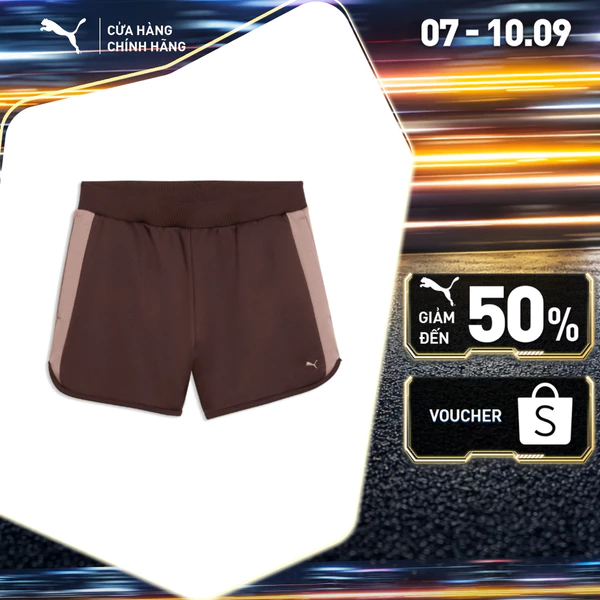 Quần Đùi Thời Trang PUMA Nam T7 Knit Shorts Chocolate Brown Màu Nâu