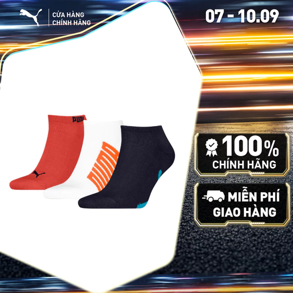 Bộ 3 Đôi Vớ Thời Trang PUMA Unisex SNEAKER 3P APAC