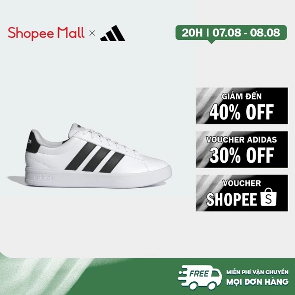 [Duy nhất 8.8 - VOUCHER 30%]adidas Phong cách sống GIÀY GRAND COURT 3.0 Nam trắng IH1472