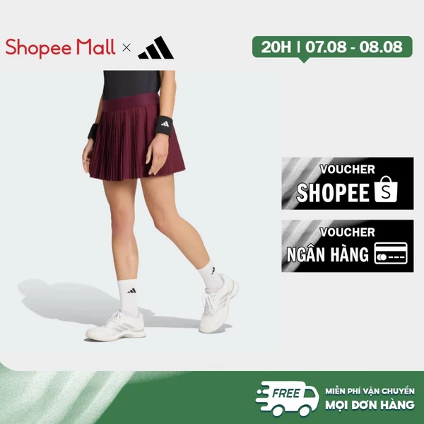 adidas Tennis Club pleated skirt Women Burgundy KQ8266