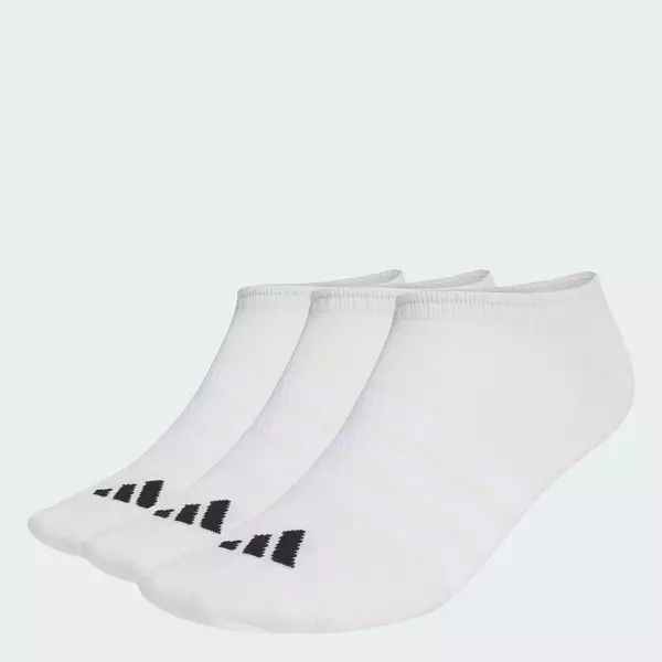 adidas Phong cách sống BỘ 3 ĐÔI TẤT ẨN THIN&LIGHT SPORTSWEAR Unisex trắng JZ0534