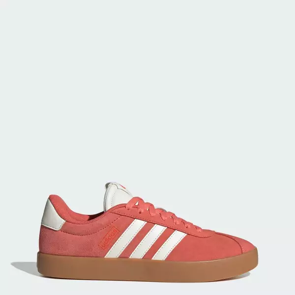 adidas Phong cách sống Giày VL Court 3.0 Nữ Đỏ JP5327