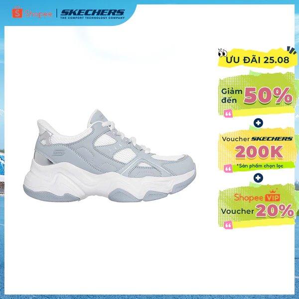 Giày Thể Thao Nữ Skechers Slip-Ins BOBS Diego Eccentric Look - 117686-GRY Memory Foam Online Sale