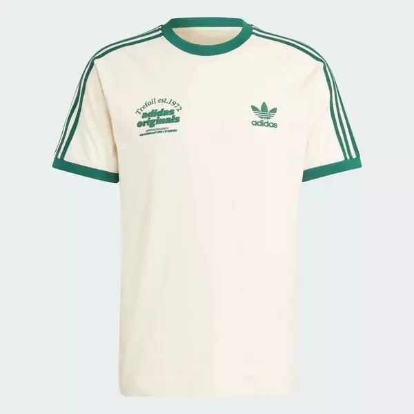 adidas Phong cách sống Áo Thun Thể Thao Graphic Cali Nam trắng IU0217