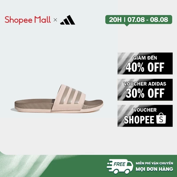 [Duy nhất 8.8 - VOUCHER 30%]adidas Phong cách sống Dép adilette Comfort Nữ trắng JI4728
