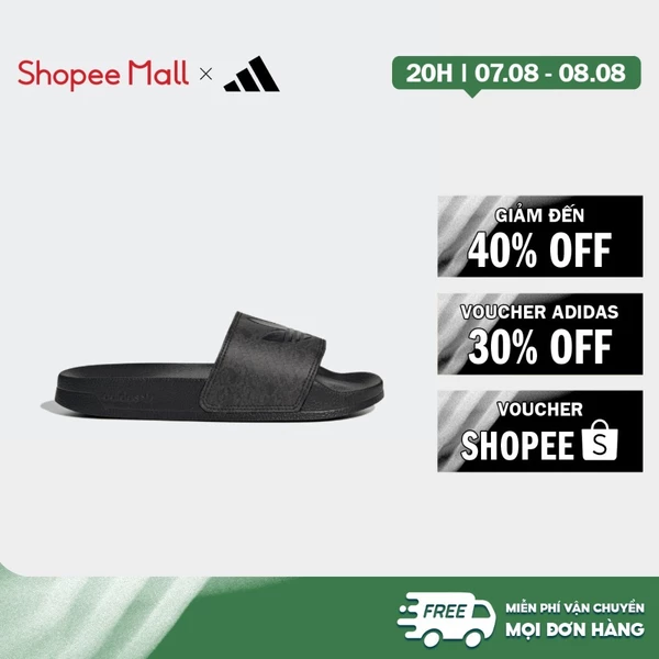 [Duy nhất 8.8 - VOUCHER 30%]adidas Phong cách sống Dép adilette Lite Nữ Đen HQ4455