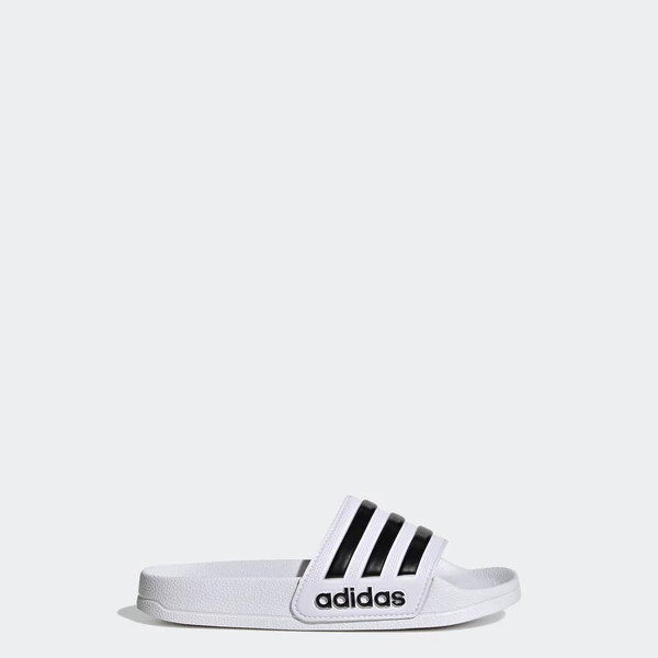 adidas Bơi lội & Phong cách sống Dép nhà tắm Adilette Trẻ em trắng HP7606