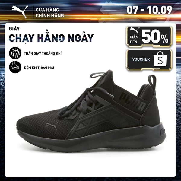 Giày Chạy Bộ PUMA Nam Softride Enzo NXT Black Màu Đen
