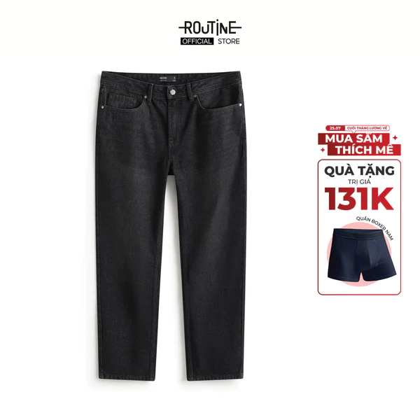 Quần Jeans Nam Form Tapered - Routine 10F25DPA016