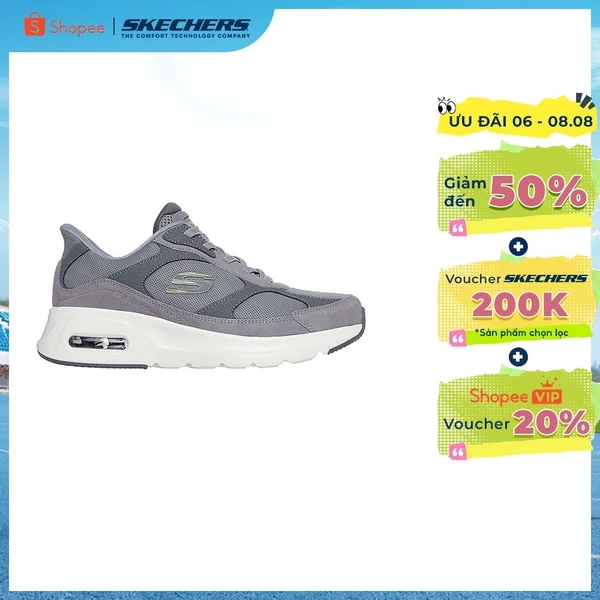 [ĐỘC QUYỀN ONLINE]Giày Thể Thao Nam Skechers Slip-Ins Sport Skech-Air Court Zevair - 233096-GYLM Memory Foam
