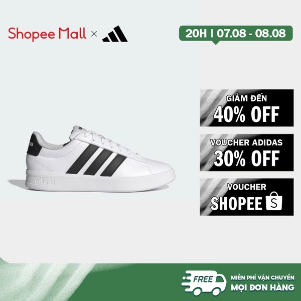 [Duy nhất 8.8 - VOUCHER 30%]adidas Phong cách sống GIÀY GRAND COURT 3.0 Nữ trắng IH1487