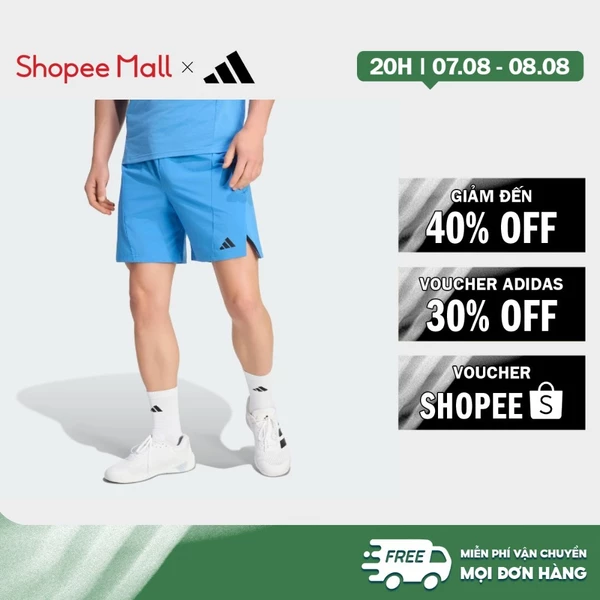 [Duy nhất 8.8 - VOUCHER 30%]adidas Gym & Training Quần Short Tập Luyện Designed for Training Nam Màu xanh da trời KA7284