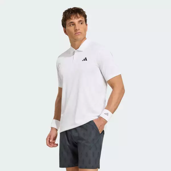adidas Quần vợt ÁO POLO GRAPHIC CLUB TENNIS CLIMACOOL Nam trắng KS8274
