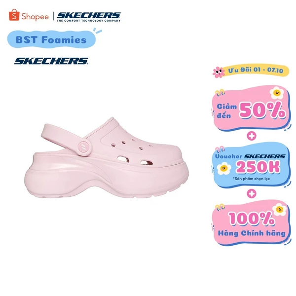Giày Clog Nữ Skechers Foamies Tai That Girl-111678-BLSH