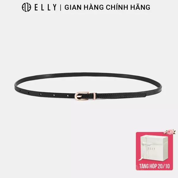 Thắt lưng nữ ELLY ED42 khóa móc da bò cao cấp dây nịt nữ thời trang chính hãng