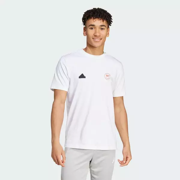 adidas Phong cách sống Áo Thun Graphic Summer House of Tiro Nam trắng IW2665