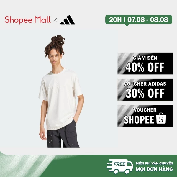 [Duy nhất 8.8 - VOUCHER 30%]adidas Phong cách sống Áo Thun adidas Originals Nam trắng JP4415