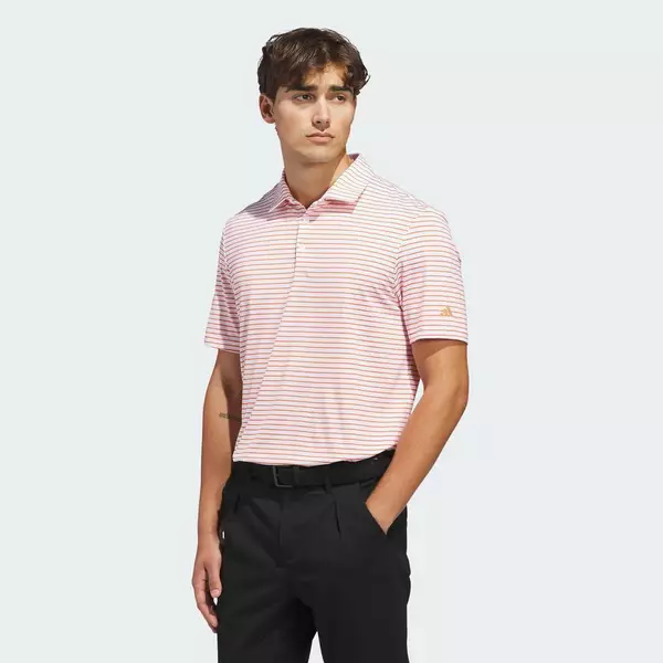adidas Đánh gôn ÁO POLO SỌC HAI MÀU CHUYÊN DỤNG Nam trắng JY5431