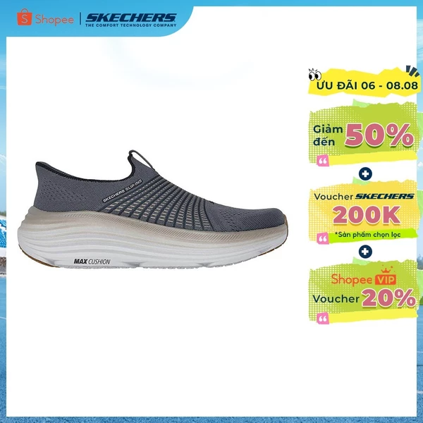 Giày Thể Thao Nam Skechers Slip-ins Performance Max Cushioning Endeavour Aiken - 220612-CHAR Air-Cooled Goga Mat