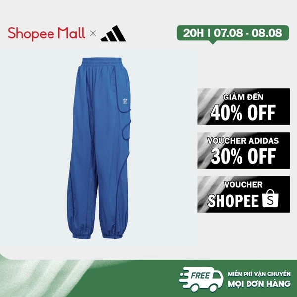 [Duy nhất 8.8 - VOUCHER 30%]adidas Phong cách sống Quần Premium Nữ Màu xanh da trời IS3857
