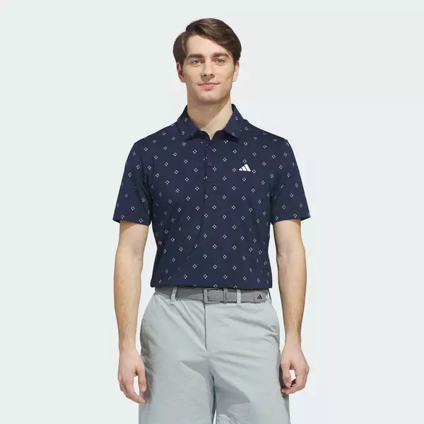 adidas Đánh gôn ÁO POLO ULTIMATE365 ESSENCE PRINT CLIMACOOL Nam Màu vàng HZ6863