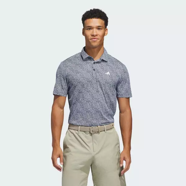 adidas Đánh gôn ÁO POLO ULTIMATE365 FEATHER PRINT Nam trắng KR9521