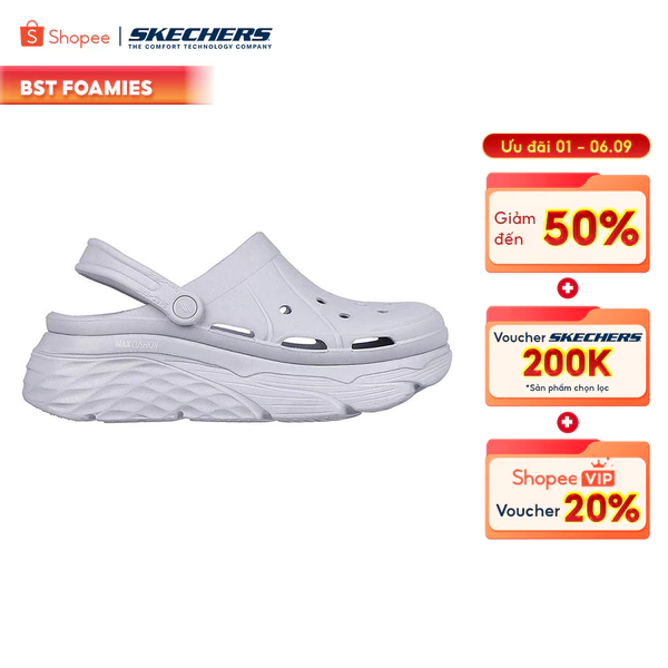 Giày Clog Nữ Skechers Foamies Max Cushioning - 111127-LAV