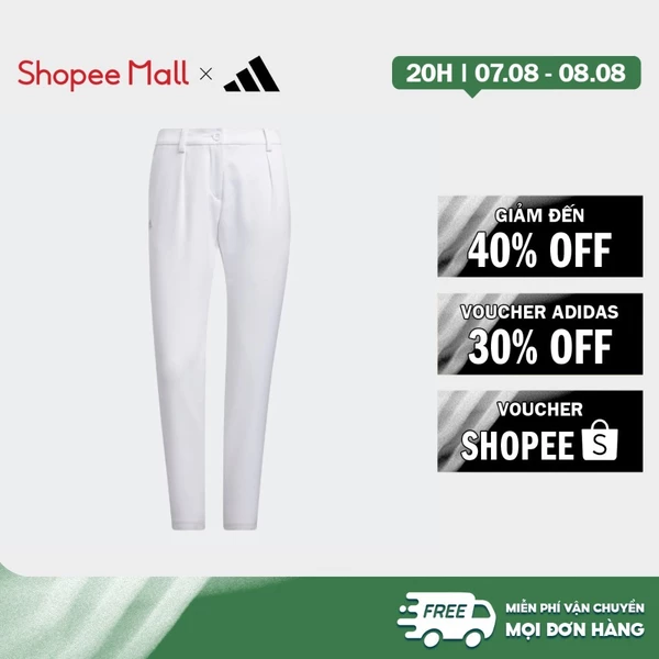 [Duy nhất 8.8 - VOUCHER 30%]adidas Đánh gôn Quần Twill Play Green Nữ trắng HC3769