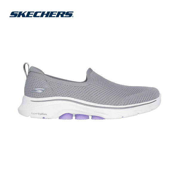 Giày Thể Thao Nữ Skechers GOwalk 7 Ivy Đi Bộ - 125218-GRY Air-Cooled Goga Mat Online Sale