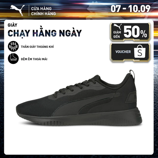 Giày thể thao PUMA Unisex Flyer Flexs Màu Đen
