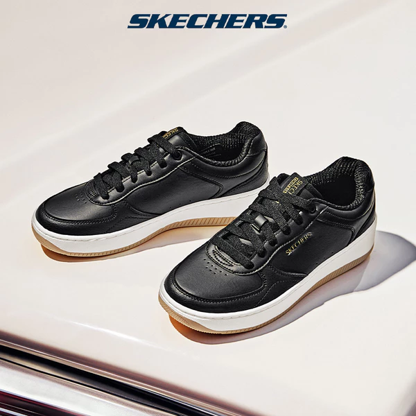 Giày Thể Thao Nữ Skechers Court Classics Sport Court 2.0 Core Essential - 185160-BLK Online Sale