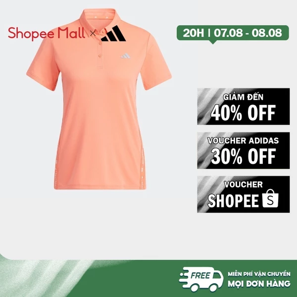 [Duy nhất 8.8 - VOUCHER 30%]adidas Đánh gôn Áo Polo HEAT.RDY Nữ trái cam HT0038