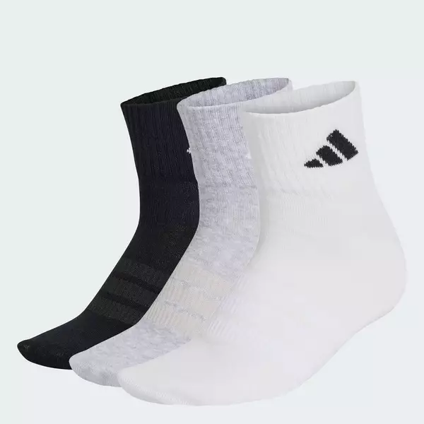 adidas Phong cách sống BỘ 3 ĐÔI TẤT CỔ CHÂN THỂ THAO THIN&LIGHT Unisex Xám KC9614