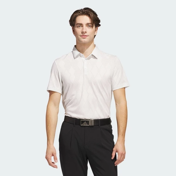 adidas Đánh gôn Áo Polo Micro Texture Ultimate365 Nam trắng JF4903