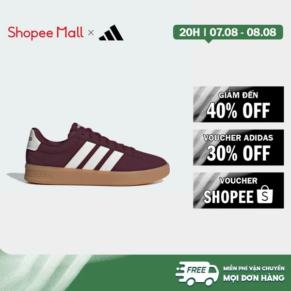[Duy nhất 8.8 - VOUCHER 30%]adidas Lifestyle GRAND COURT 3.0 SHOES Men Burgundy IH1484