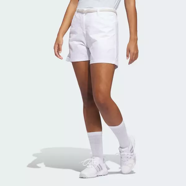 adidas Đánh gôn QUẦN SHORT TWISTWEAVE ULTIMATE365+ 5-INCH Nữ trắng KE5764