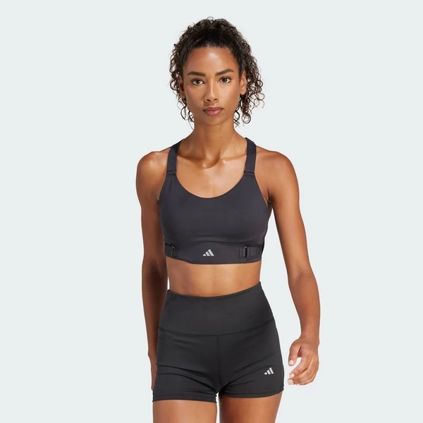 adidas Gym & Training & Chạy Áo Bra Chạy Bộ High Support Luxe FastImpact Nữ Đen IQ3359