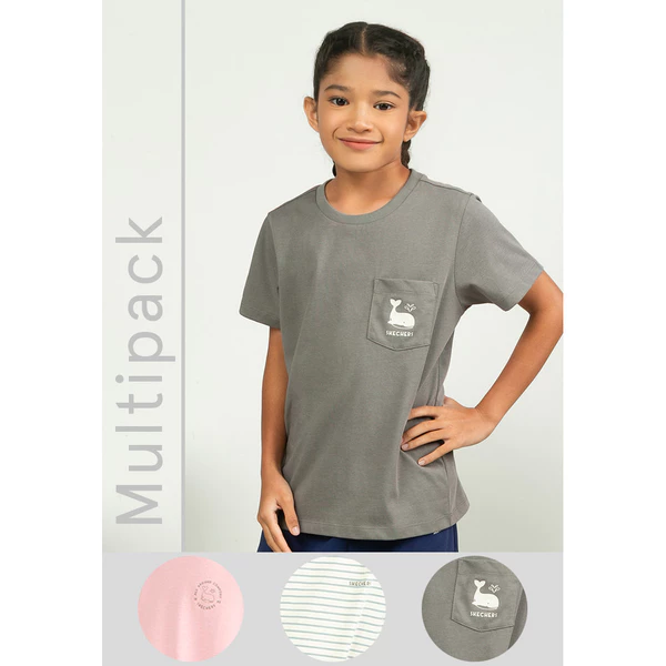 Tops Set Trẻ Em Skechers Home Wear Tops Set - SL425K281-01PS