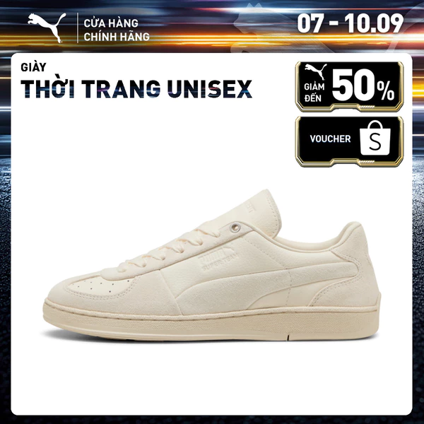Giày Thời Trang PUMA Unisex Super Team REPRESENT Frosted Ivory-Warm White Màu Trắng