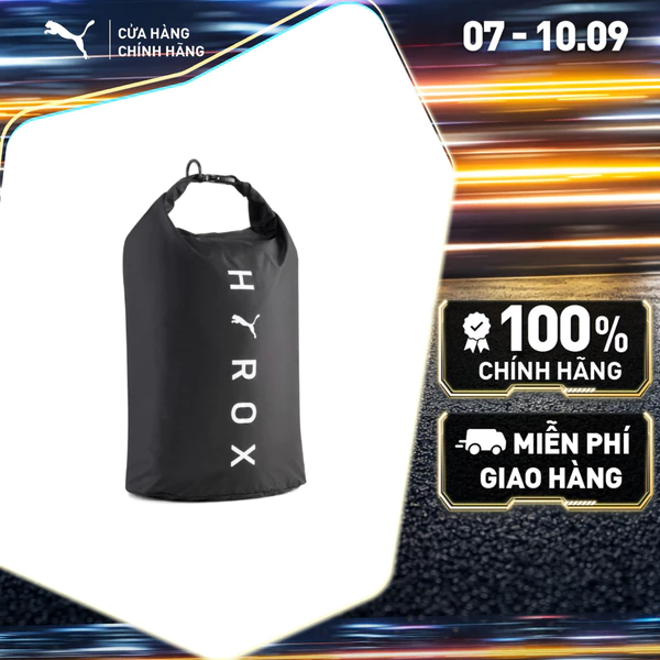 Túi Thể Thao Tập Luyện PUMA Unisex x HYROX Drybag Black Màu Đen