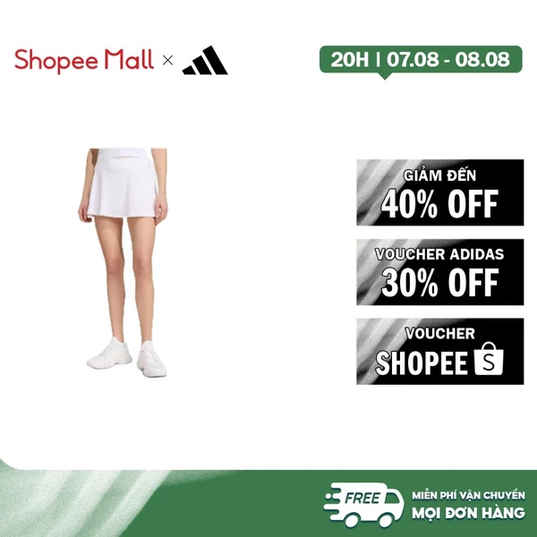 [Duy nhất 8.8 - VOUCHER 30%]adidas Quần vợt CHÂN VÁY CLUB TENNIS CLIMACOOL GRAPHIC Nữ trắng KD1756