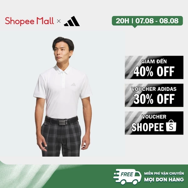 [Duy nhất 8.8 - VOUCHER 30%]adidas Đánh gôn Áo Polo Ngắn Tay Chính Hãng Nam trắng JL7940