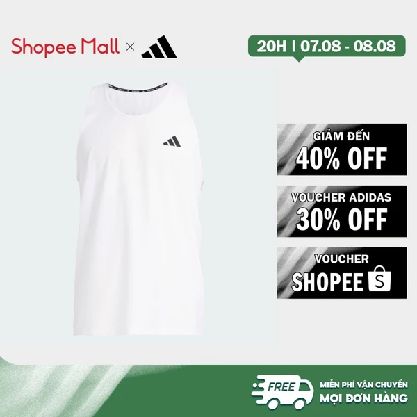 [Duy nhất 8.8 - VOUCHER 30%]adidas Chạy Áo Tank Top Own The Run Nam trắng IK7435