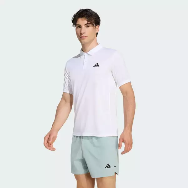 adidas Gym & Training ÁO POLO CƠ BẢN WORKOUT ESSENTIALS Nam trắng KD5436